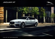Jaguar XF prospekt model 2018 96 str. angielski