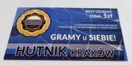 bilet HUTNIK Kraków 2018