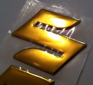 Logo Emblemat Suzuki Złote Para/2szt OryginałMotul