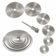 Tarcze HSS do drewna 22-50 mm 6 szt zestaw do drem