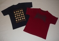 Bluzki na krótki rękaw 2 PAK R. 110 ~~ _ Wyprzedaż_ ~~