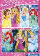 Puzzle Clementoni Disney Princess 40 elementów Puzzle 2x20 Disney Princess 07031