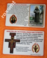 Svätý Franciszek - Laminovaný obrázok + Medaila