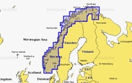 Mapa pre sonar Navionics + Nórsko 5G366S