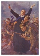 Ks. Ignocy Shell Poster 1920 Warszawska Battle
