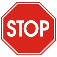 Road Sign Stop B20 400mm Typ I