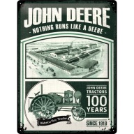 Номерной знак john deere 100 lat szyld металлический 30x40 фото, цена