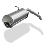 Глушитель последний nissan navara 2,5 dci 2001-2007 фото, цена