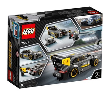 LEGO 75877 LEGO Speed ​​Champions 75877 Mercedes-AMG GT3 + БЕСПЛАТНО