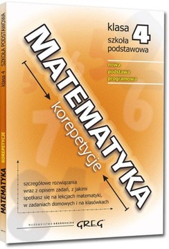 MATEMATYKA KOREPETYCJE SZKOŁA PODSTAWOWA KLASA 4