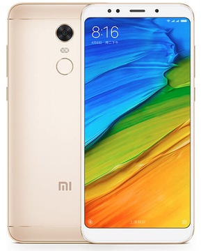 Смартфон Xiaomi Redmi 5 Plus 4 ГБ/64 ГБ 4G (LTE) золотого цвета