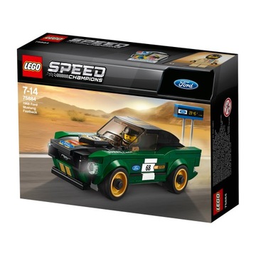 LEGO Speed ​​​​Champions 75884 Ford Mustang Fastback 1968 года выпуска