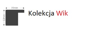 Рамка, рамка, 21х29,7 (А4) - профиль WIK - 12 цветов Галерея рамок