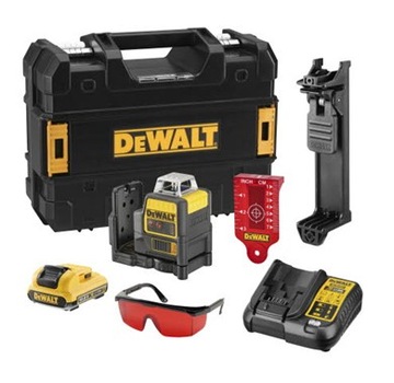 Лазер перекрестной линии 10,8 В красный 20 м DeWalt DCE0811D1R