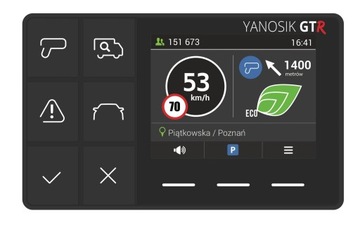 NAVROAD Yanosik GTR помощник водителя