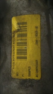 фото thumb №7, Ford focus 1.6 компресор кондиціонера xs4h190629ad