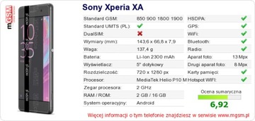 ТЕЛЕФОН SONY XPERIA XA F3111 ЗОЛОТОЙ