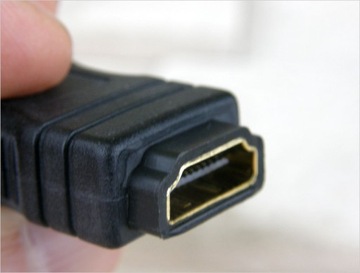 АДАПТЕР гнездо HDMI штекер Разъем HDMI DURABLE Ż-M