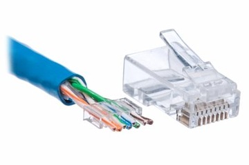 Вилка RJ45 Провод RJ-45 - категория 6 кат.6 - 20 шт.