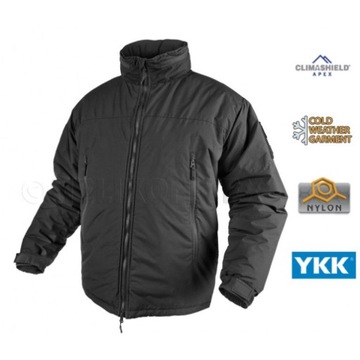 Куртка Helikon Level 7 Climashield Apex, черная, S