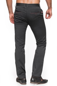 SPODNIE MĘSKIE CHINOS STANLEY - 411/054 -106cm/L32