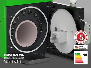 KOSTRZEWA Mini Bio NE 10 kW kocioł piec na pellet na liście ZUM + GRATIS