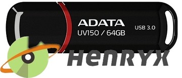 ADATA DashDrive Value UV150 64 ГБ USB3.0 Красный