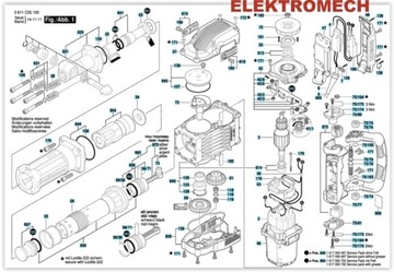 ЗАМОК BOSCH ЗАМОК GSH 16-30 PIN