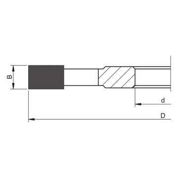 Фреза прямая Z=6 125x30x6 HM GLOBUS