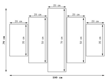 КАРТИНА КАМЕННАЯ ОРХИДЕЯ 150x105 SPA STONES TRYPTIC