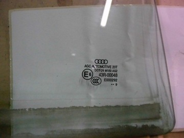 фото thumb №2, Audi q5 09r скло двері права задня зад