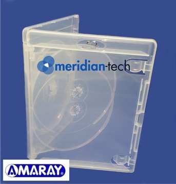 AMARAY CLEAR коробки 3 x BLU-RAY 10шт 14мм