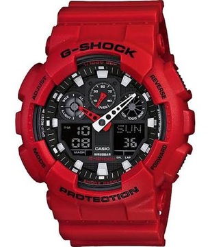 Часы Casio G-SHOCK GA-100B-4A 200M с голограммой