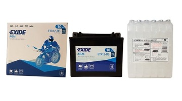 EXIDE AGM АККУМУЛЯТОР ETX12-BS/YTX12-BS 12 В 10 Ач