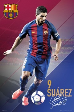 FC Barcelona piłkarz Luis Suarez plakat 61x91,5 cm