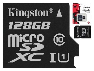 КАРТА ПАМЯТИ KINGSTON 128 ГБ MICRO SD класс 10 UHS