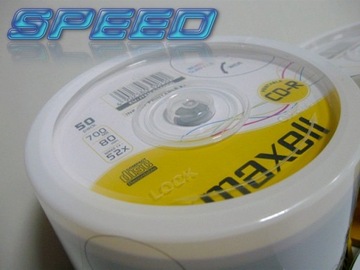 Диски Maxell CD-R для печати тортов 50 шт.