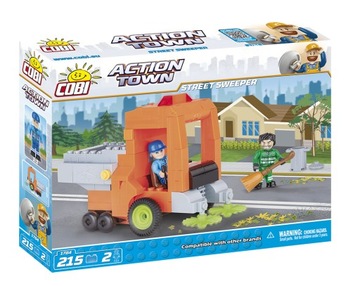 Klocki City Cobi Action Town Zamiatarka 215szt.