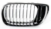 фото thumb №1, Решётка радиатора решётка решётка радиатора решётка радиатора bmw 3 e46 01- левая хром