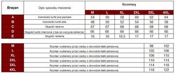 Kurtka PILOTKA Skórzana Męska BORDOWA Pilotka XXL Lekka NOWA