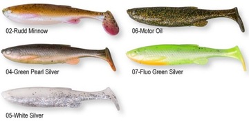 SG LB 3D Fat Minnow T-Tail 9cm 7g FLUO GREEN SILVE