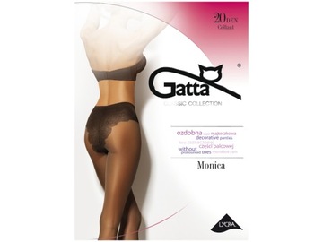 КОЛГОТКИ MONICA GATTA из микрофибры 20 DEN, ЦВЕТА, размер 4