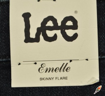 Брюки скинни LEE FLARE синие EMELLE _ W27 L35