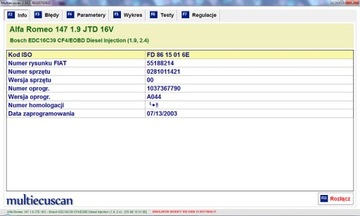 Адаптеры ELM 327 + FIAT ALFA LANCIA MultiECUscan