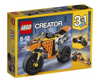 LEGO 31059 CREATOR - МОТОЦИКЛ С СОЛНЕЧНОГО БУЛЬВАРДА