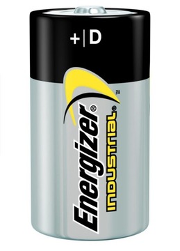 Мощная щелочная батарея Energizer Industrial LR20 D