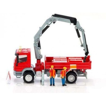 SIKU 3534 MERCEDES ATEGO С ПОВОРОТНЫМ КРАНОМ 1:50