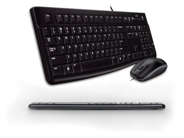 НАБОР КЛАВИАТУРА + МЫШЬ LOGITECH DESKTOP MK120