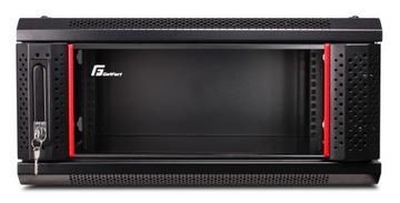 Getfort 19'' шкаф 4U стоечный 600х450мм, подвесной, черный