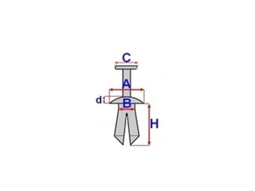 фото thumb №2, Клипсы клипсы планки пороговые hyundai tuscon ix35